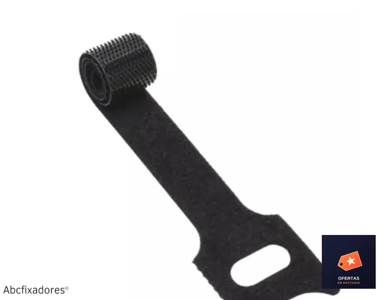 Presilha 15cm Fita Abraçadeira Cabos Chicote Fios (50 unidades) — foto 3